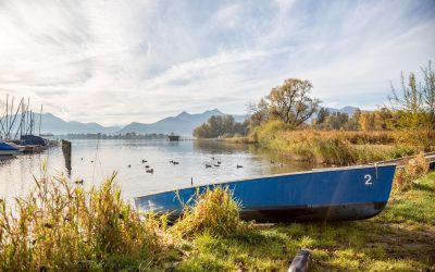 Mit dem Ruderboot auf Entdeckungstour am Chiemsee