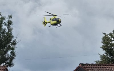 Tief fliegender Hubschrauber sorgt in Rosenheim für Aufmerksamkeit