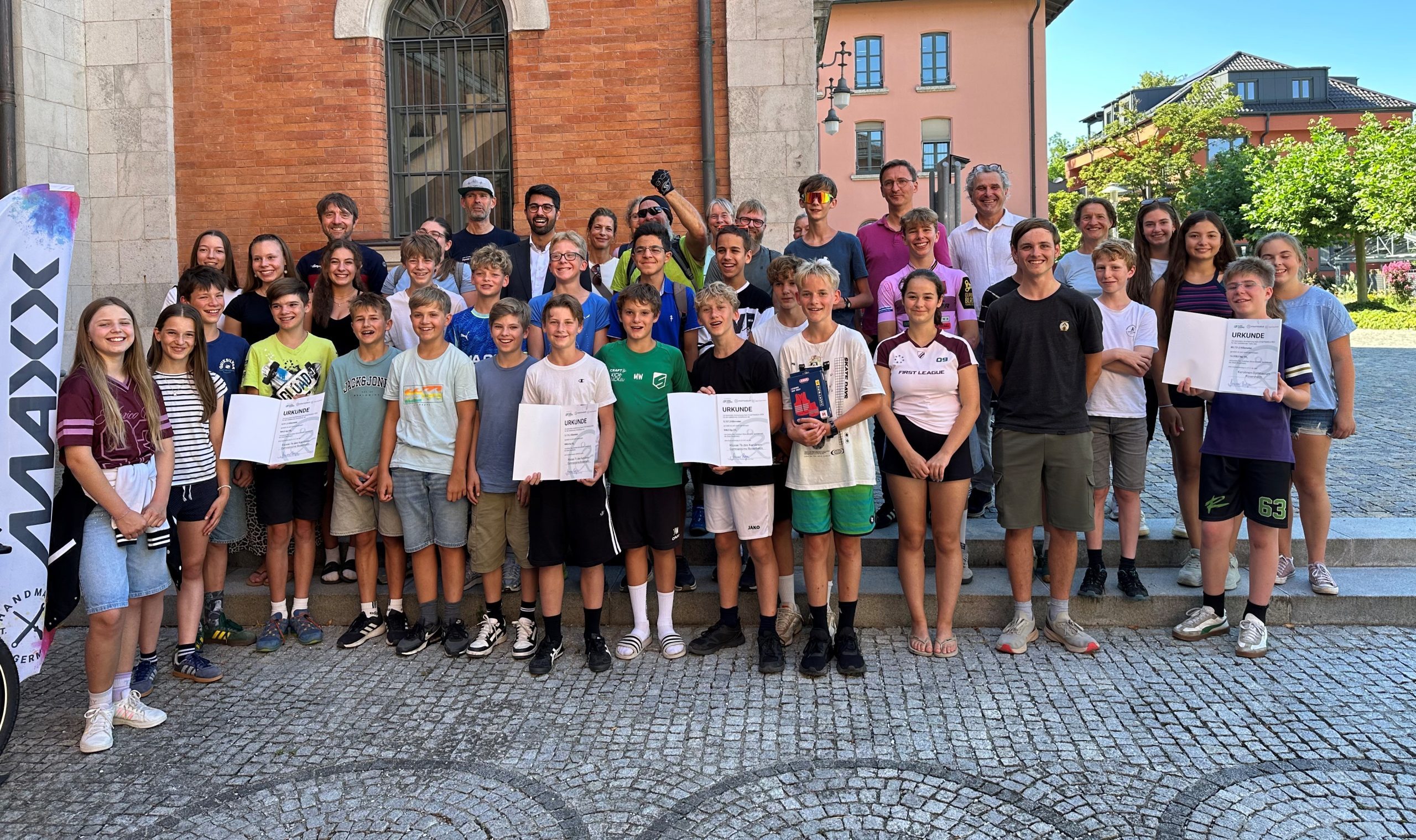 26-07-29 PM Stadtradeln Siegerehrung Die Sieger Copyright Stadt Rosenheim