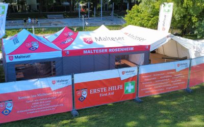 Malteser bereiten Sanitätsdienst für Sommerfestival vor