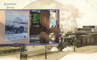 Rosenheimer Rathaus wird wieder zum Bahnhof – zumindest virtuell