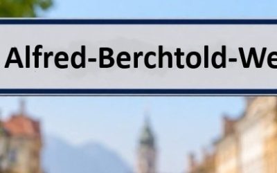 Straßennamen in Rosenheim: Alfred-Berchtold-Weg