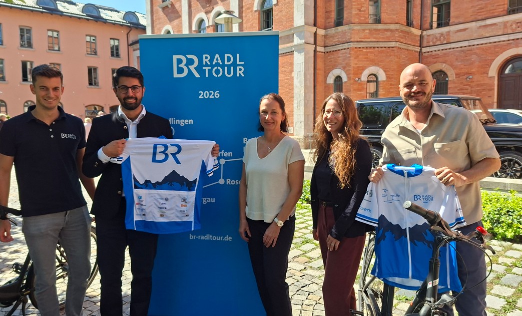 Michael Patrick Kelly kommt zur BR-Radltour nach Rosenheim