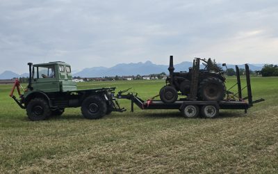Historische Bulldogs begeistern in Langenpfunzen