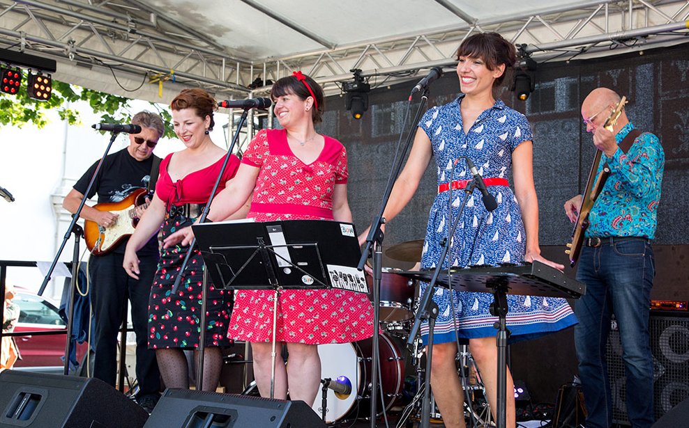 Cream Cake spielt bei „Kultur im Park“ in Bad Aibling
