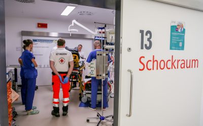 RoMed Klinik trainiert Ernstfall: Notfallübung mit vielen Verletzten unter Realbedingungen