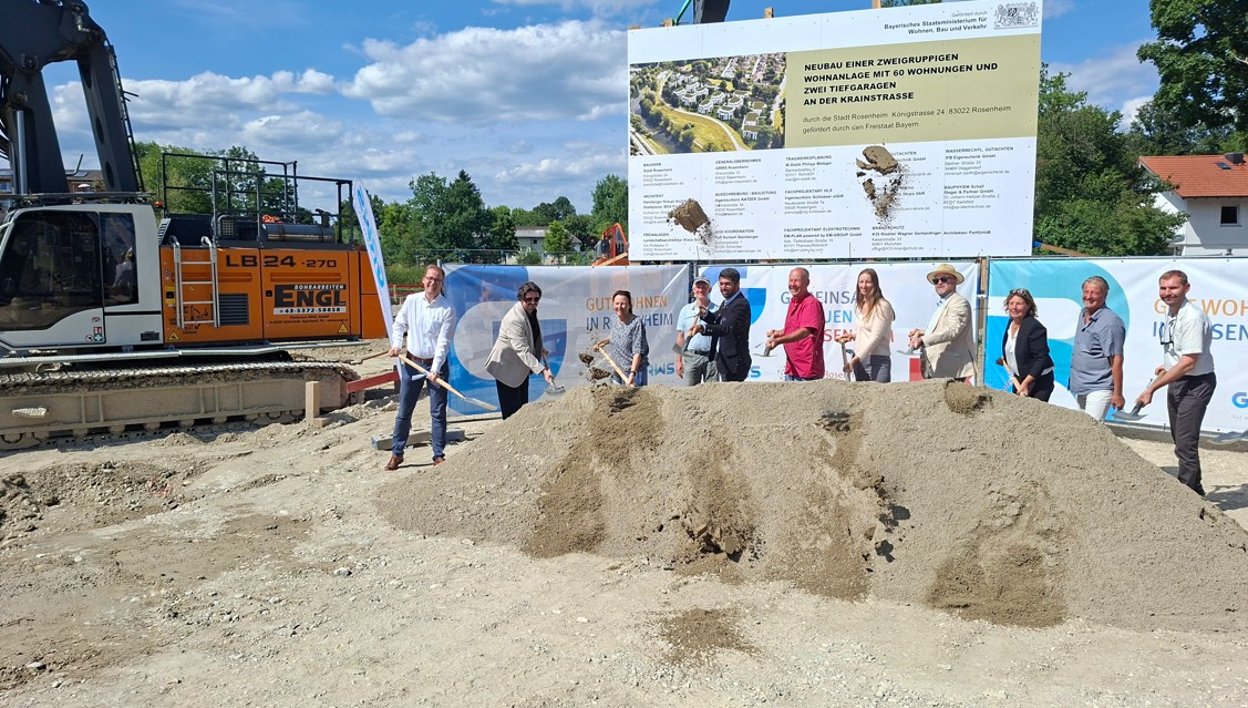 Krainstraße Mangfallau Spatenstich 2026 Juli Spatenstich für das Bauprojekt Kainstraße Mangfallau im Juli 2026. Foto: Innpuls.me