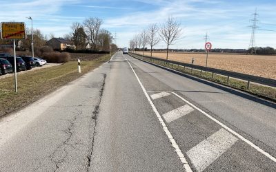 Autobahnzubringer bei Pliening wird saniert