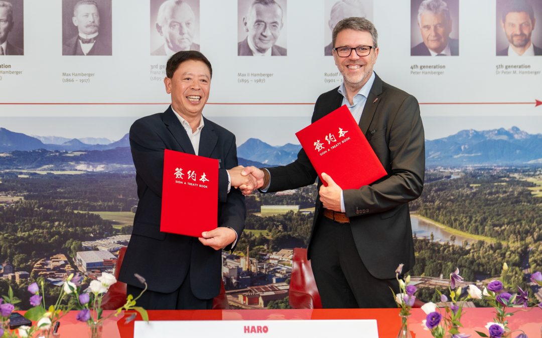 HARO verlängert Partnerschaft in China um weitere zehn Jahre