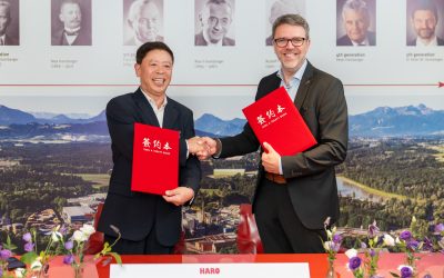 HARO verlängert Partnerschaft in China um weitere zehn Jahre