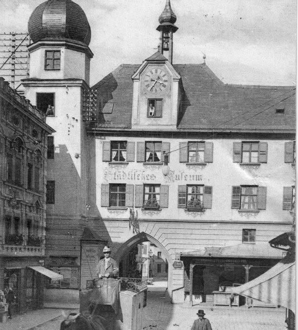 Mittertor Rosenheim, 1910