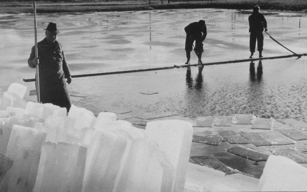 Eisschneider am Inn, Rosenheim, 1960