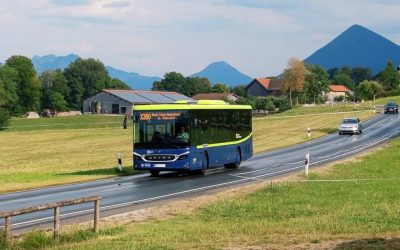 Alpenbus in Stadt und Landkreis Rosenheim besonders stark genutzt