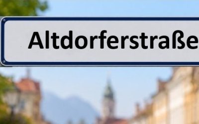 Straßennamen in Rosenheim: Altdorferstraße