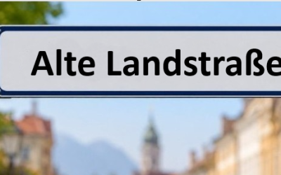 Straßennamen in Rosenheim: Alte Landstraße
