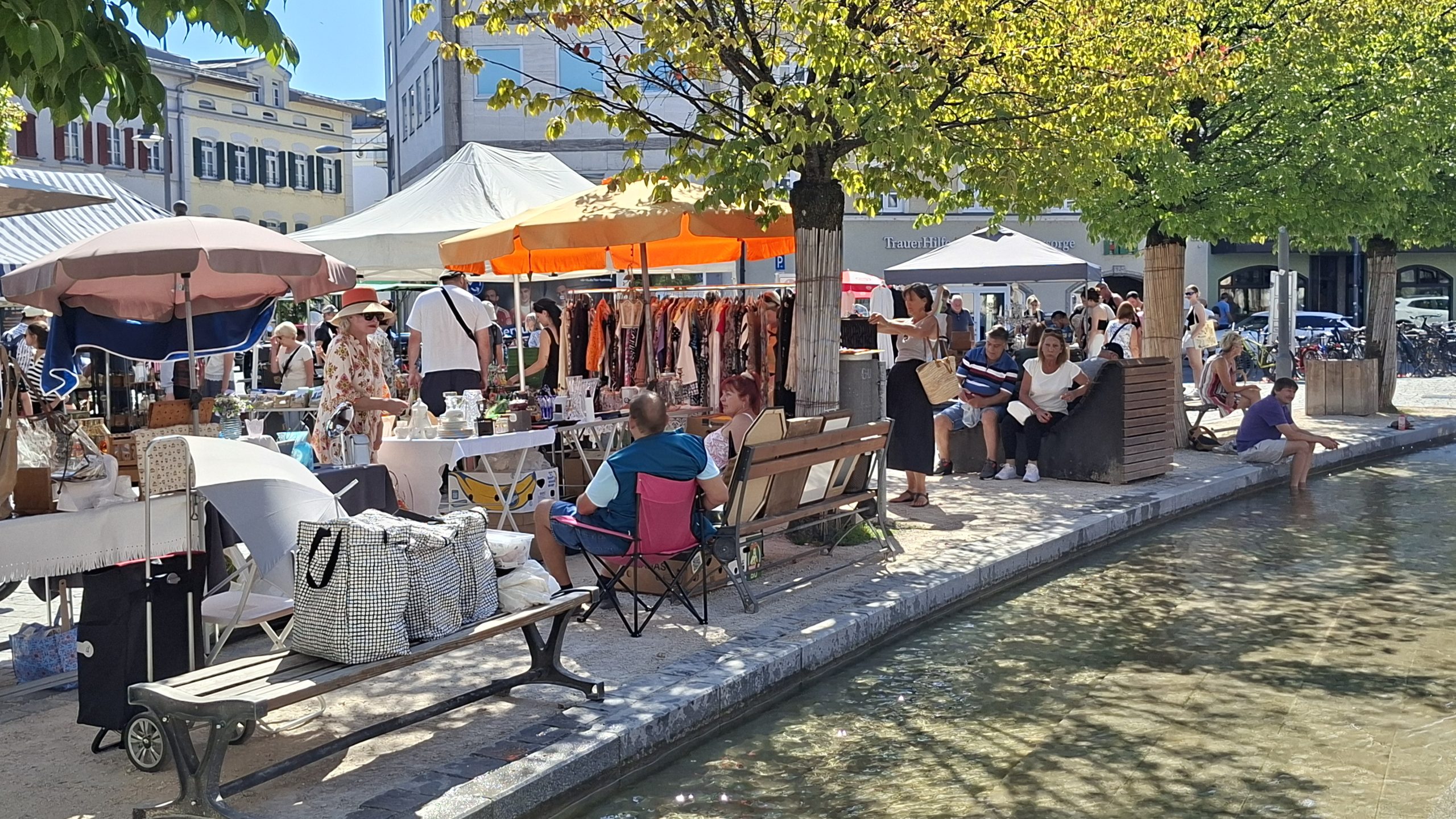 Antik- und Trödelmarkt in Rosenheim August 2026. Fotos: Copyright Innpuls.me