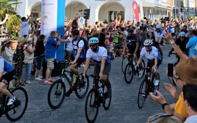 BR-Radltour in Rosenheim: Hitze, Gewitter und viel gute Laune