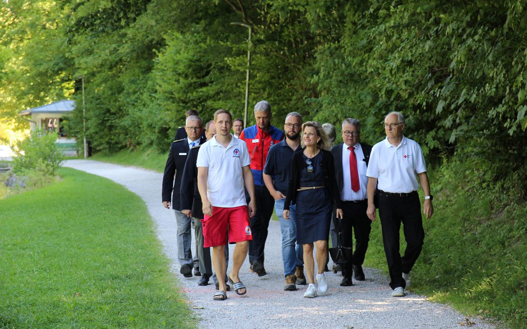 BRK-Präsidiumsspitze besucht Kreisverband Rosenheim