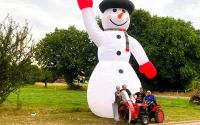 30 Grad und Glühwein Spritz: Schneefräsentreffen in Kammer begeistert Besucher