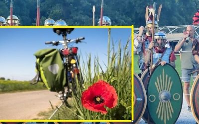 Mit dem Fahrrad in die Römerzeit: Radltour zu römischen Fundplätzen
