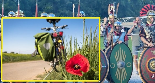 Mit dem Fahrrad in die Römerzeit: Radltour zu römischen Fundplätzen