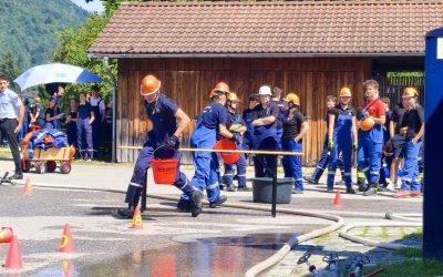 Jugendfeuerwehr Raubling gewinnt Kreisjugendfeuerwehrtag in Oberaudorf