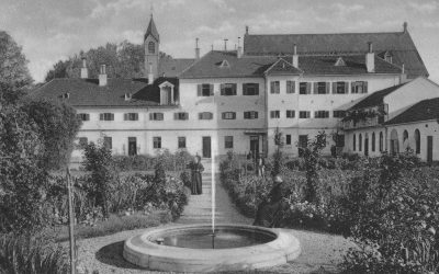 Wo heute Studenten wohnen, blühte einst ein Klostergarten