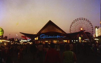 Glückshafen und Riesenrad, Rosenheim, 1973