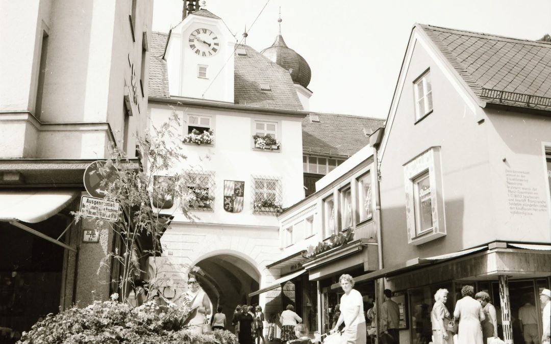 Rosenheim 1972: Das Mittertor sollte tatsächlich einmal weg