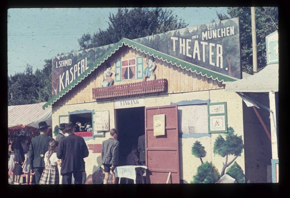 Kasperltheater, Rosenheimer Herbstfest, 1953