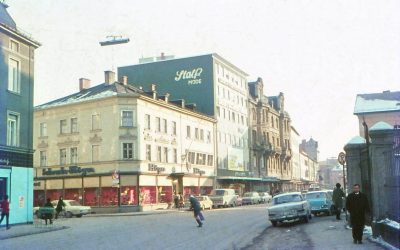 Münchener Straße, Rosenheim, 1960er Jahre