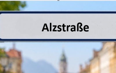 Straßennamen in Rosenheim: Alzstraße