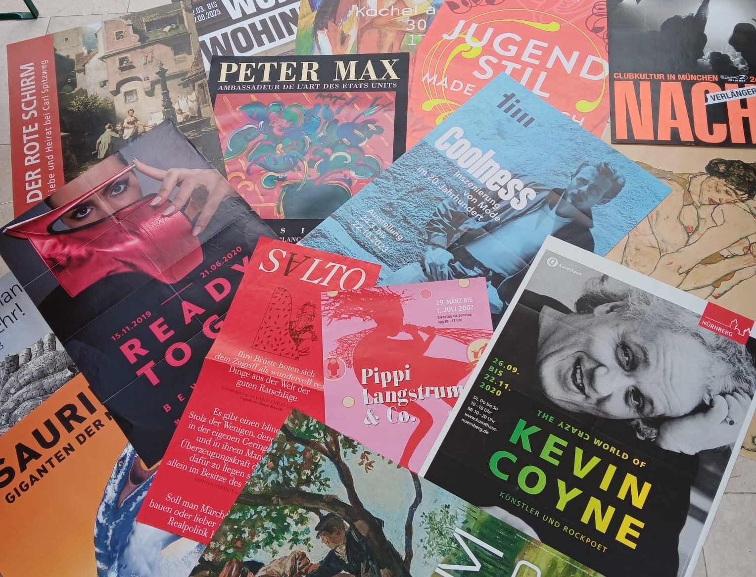 Ausstellungsplakate_Veranstaltungsplakate Copyright Städtische Galerie Rosenheim