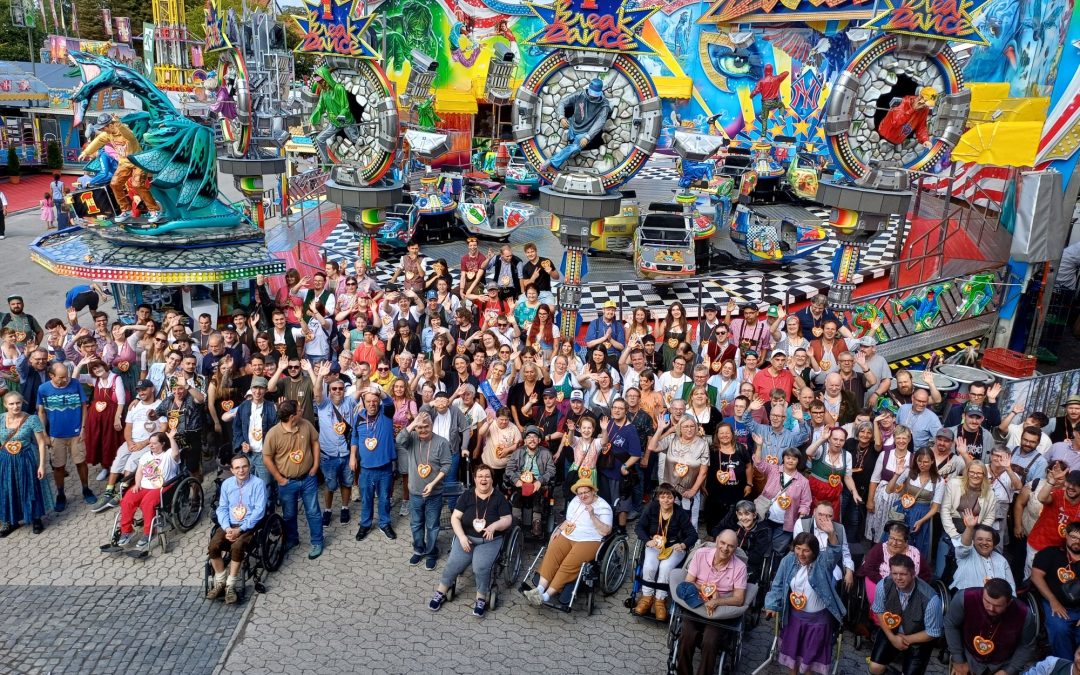 Wiesn-Notizen: Rund 500 Menschen besuchen mit den Wendelstein Werkstätten das Herbstfest