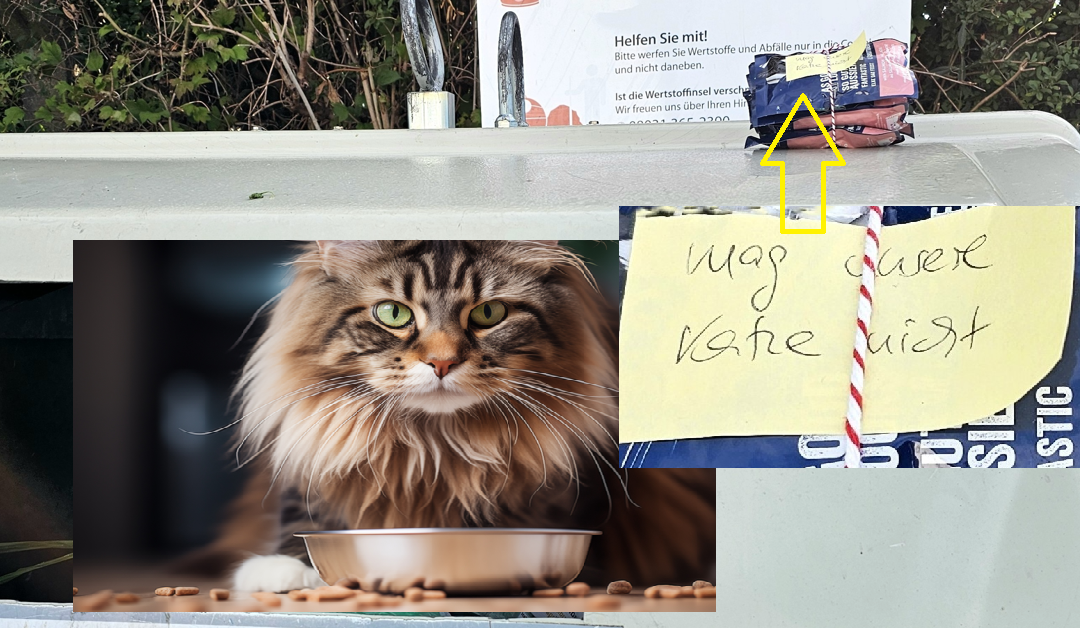„Mag unsere Katze nicht“ – Wenn Katzen über Lebensmittelverschwendung entscheiden