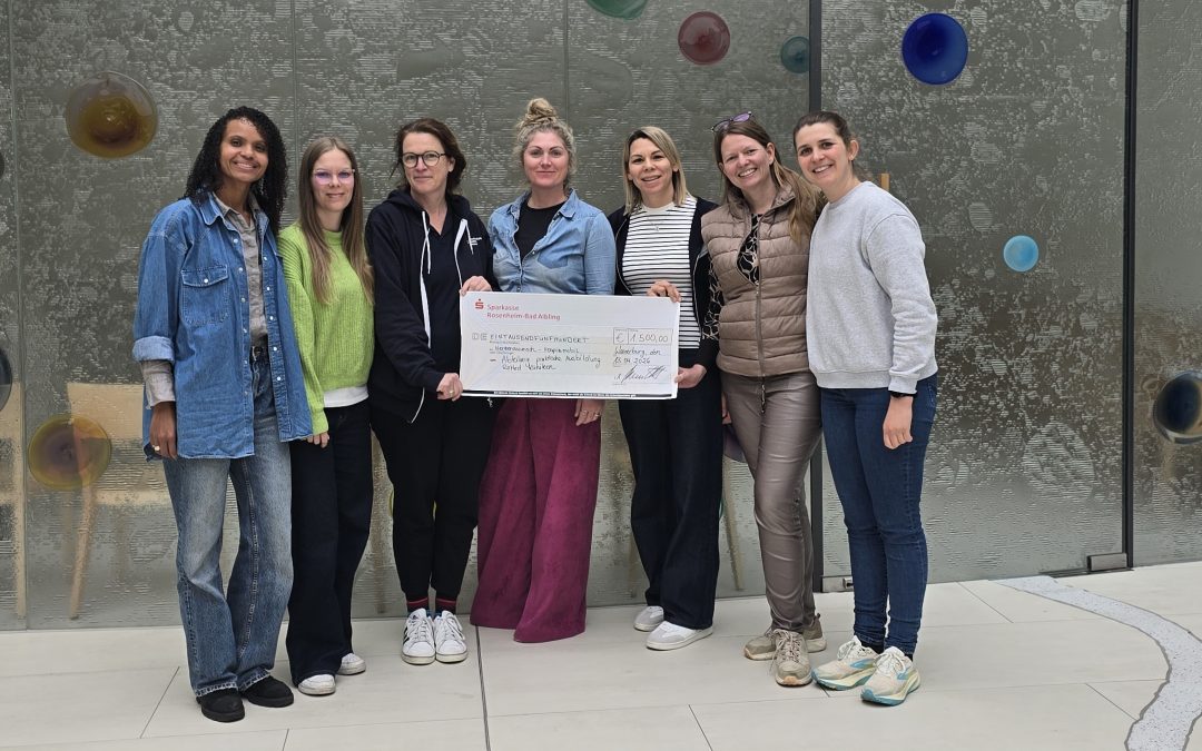 1.500 Euro für Herzenswunsch Hospizmobil in Rosenheim