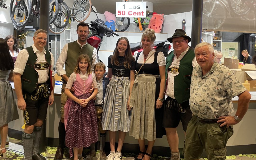 Wiesn-Notizen: Glück auf zwei Rädern für Familie Gruber