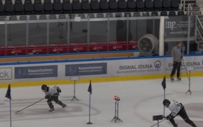Starbulls-Nachwuchs: Leistungstests auf dem Eis