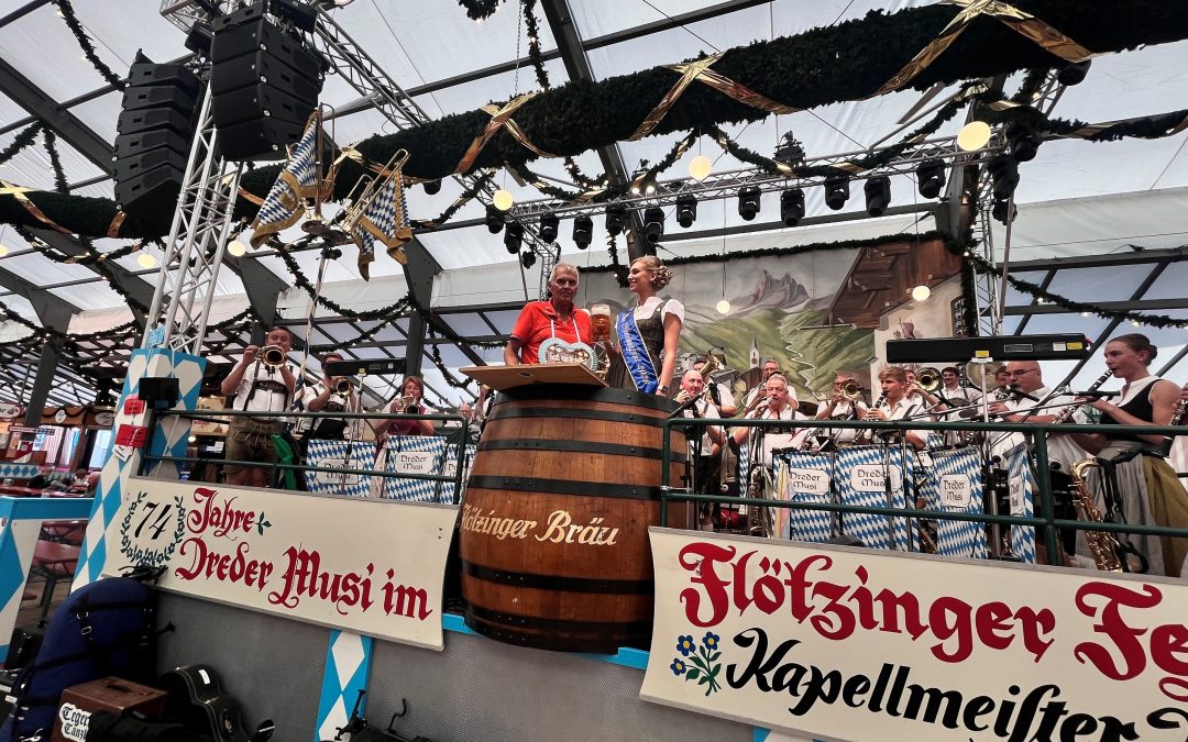Wiesn-Notizen: Ein Marschmeister auf Zeit