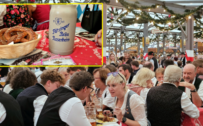 Wiesn-Notizen: Rosenheimer Stadtrat traf sich zum traditionellen Wiesnbesuch