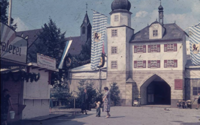 Wiesntor, Rosenheimer Herbstfest, 1955