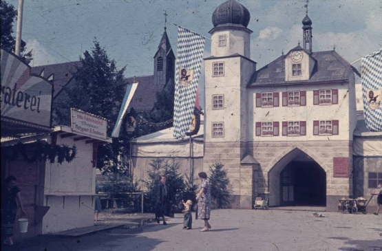 Wiesntor, Rosenheimer Herbstfest, 1955