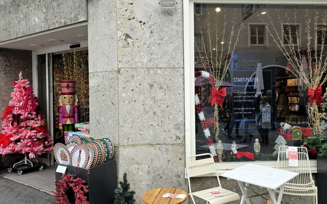 Rosa Weihnachtsbäume mitten im Oktober: Muss das schon sein?