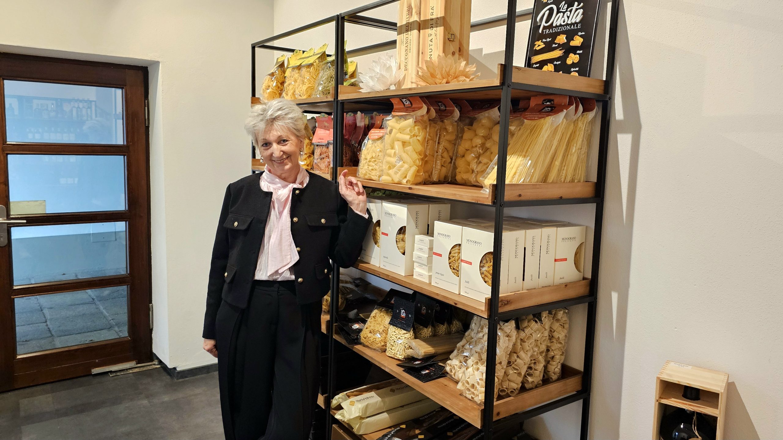 20261025_124743 Pasta -auch glutenfrei darf in einem Geschäft mit Spezialitäten aus Südtirol und Italien natürlich nicht fehlen. Foto. Copyright Josefa Staudhammer