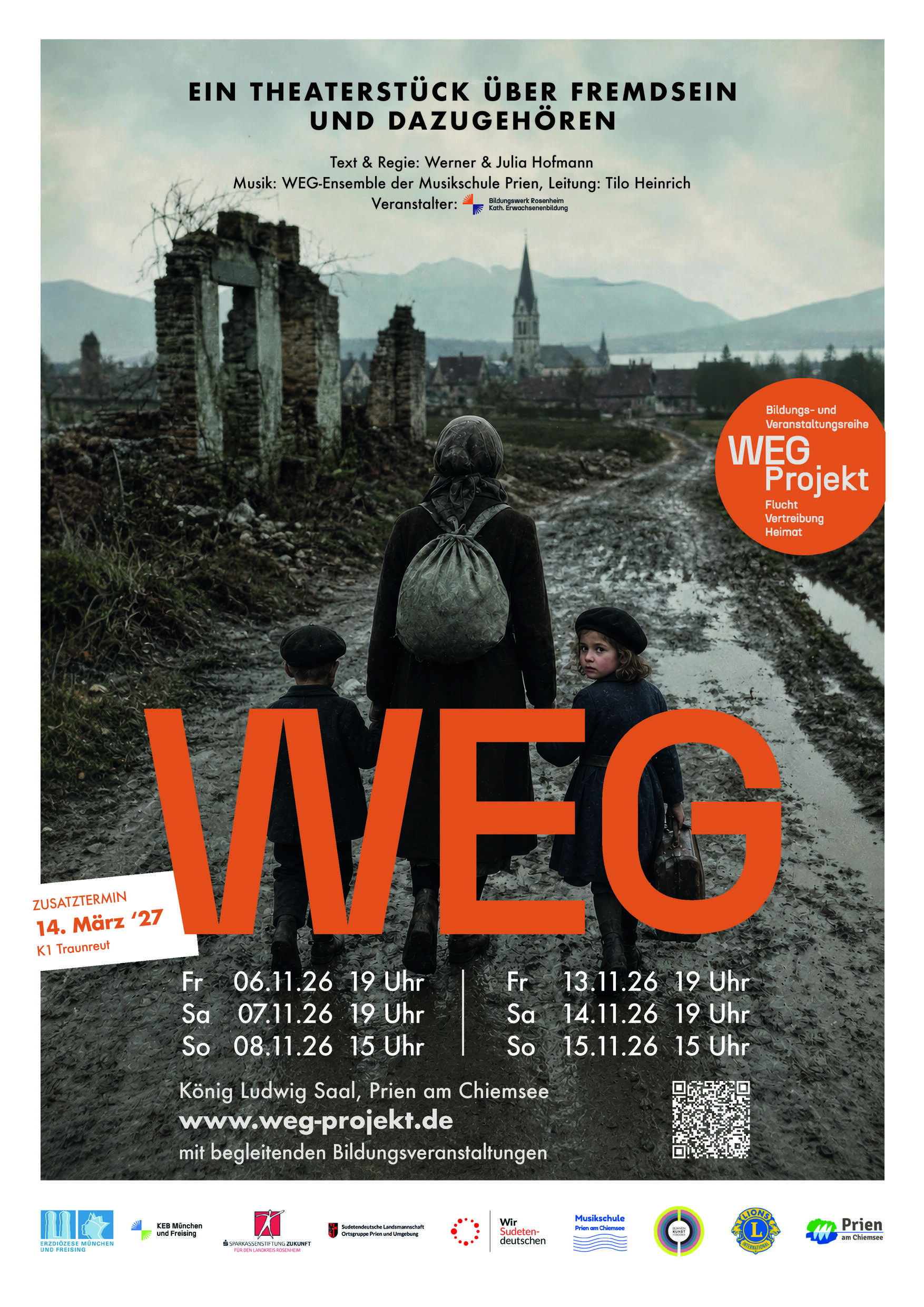 260922 WEG - Plakat PRINT.pdf (3) (1) Plakat zur Veranstaltungsreihe . Foto: Copyright Bildungswerk Rosenheim