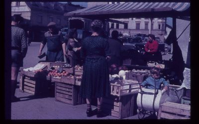 Als der Viktualienmarkt noch zum Alltag gehörte: Rosenheim 1952