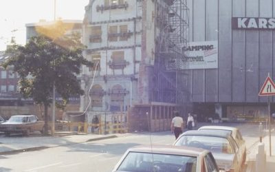 Rosenheim 1979: Als an der Münchener Straße ein neues Bankhaus entstand