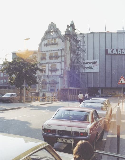 Rosenheim 1979: Als an der Münchener Straße ein neues Bankhaus entstand