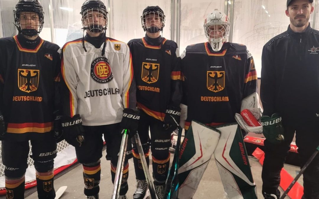 Vier Starbulls-Talente beim U16-Lehrgang des DEB in Landshut