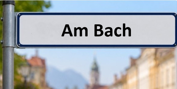 Straßennamen in Rosenheim: Am Bach – hier war das Wasser der Wegweiser